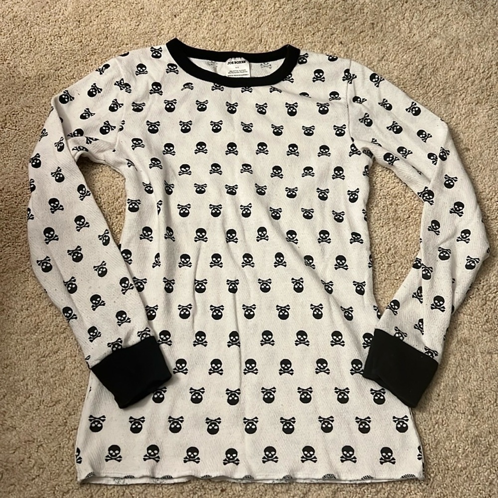 Boys Joe Boxer skull Pajama top